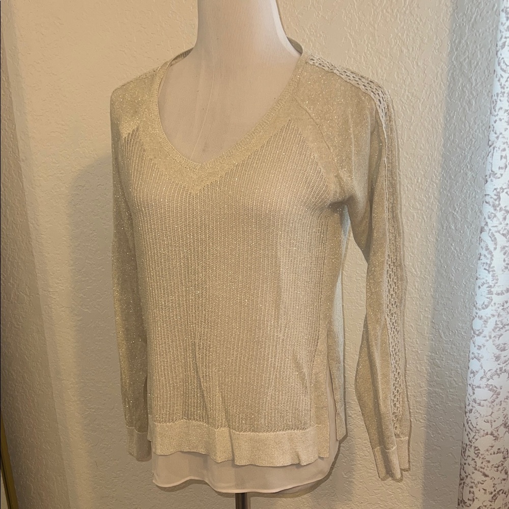 Lucky brand layered sweater